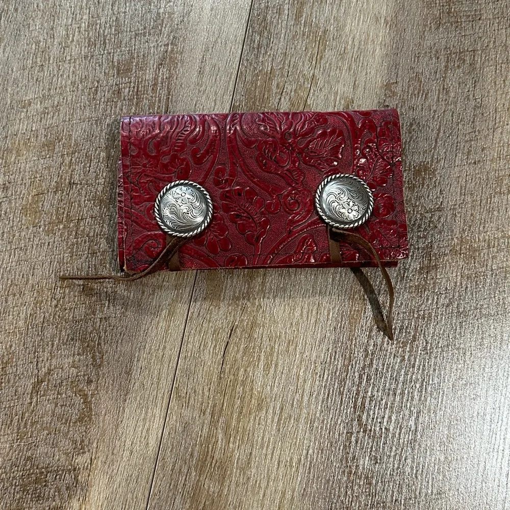 Handmade vintage western wallet/holder‎